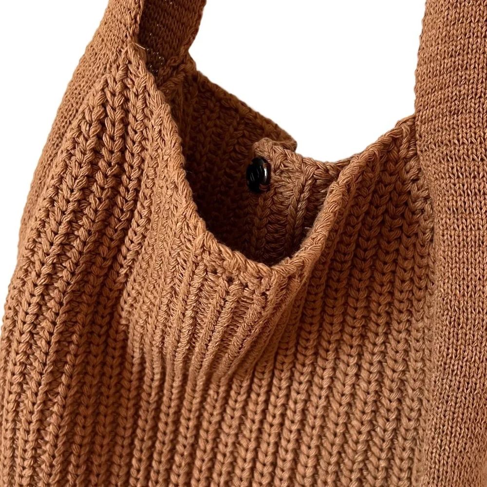 LIKE NEW 🧶 Crochet shoulder / crossbody bag. - Picture 7 of 8